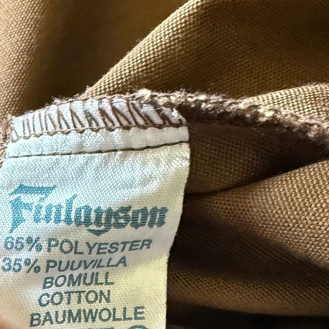 70s, 2/1 Twill, Knit Inserts, Boxy, Eastern Bloc