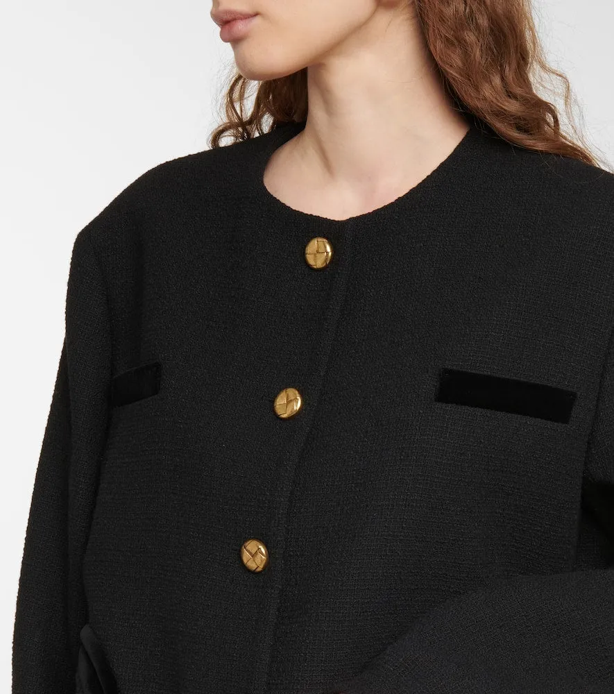 Blaze Milano Milano Gliss cotton-blend boucl√É¬© jacket
