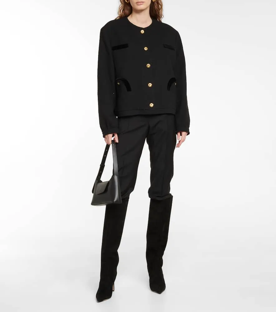 Blaze Milano Milano Gliss cotton-blend boucl√É¬© jacket