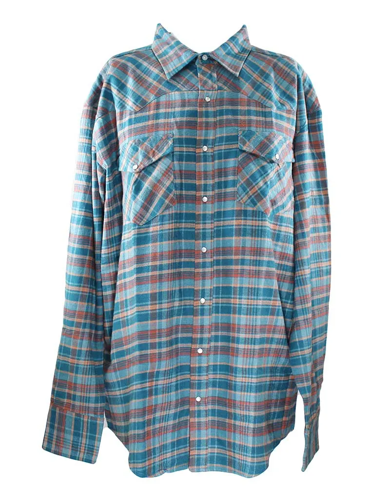 Canyon Guide Men Western Flannel Tall