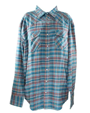 Canyon Guide Men Western Flannel Tall