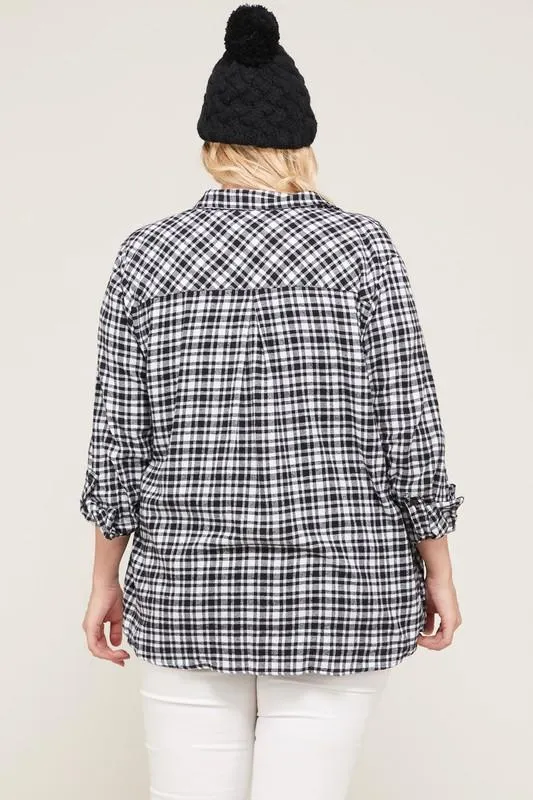 Flannel Shirt With Pockets