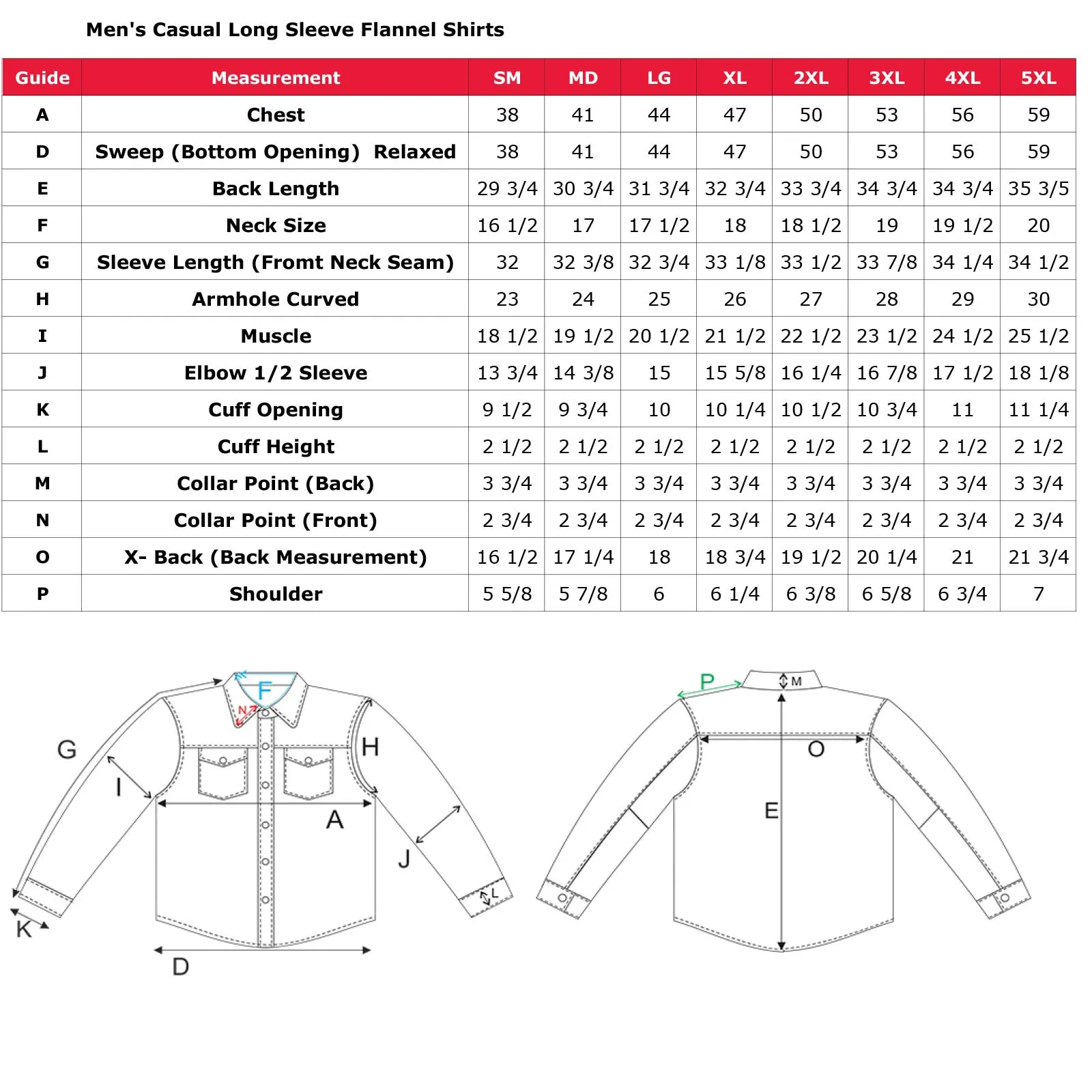 Hot Leathers FLM2020 Men's Black, Gray and Orange Flannel Long Sleeve