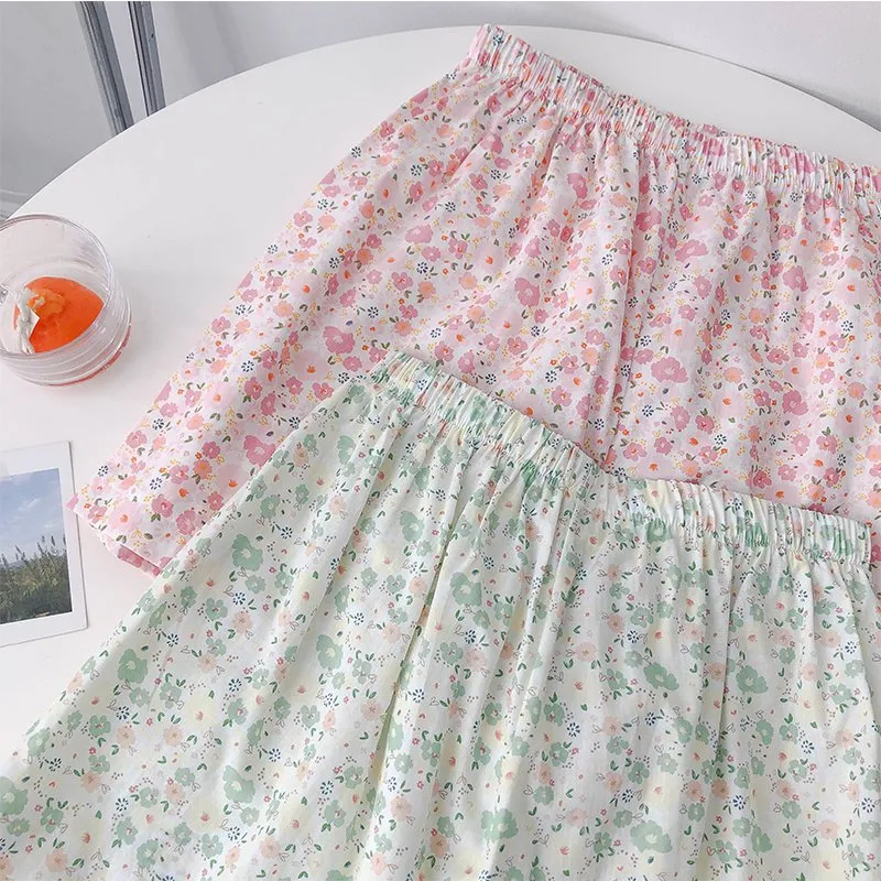 Kawaii Floral Shorts