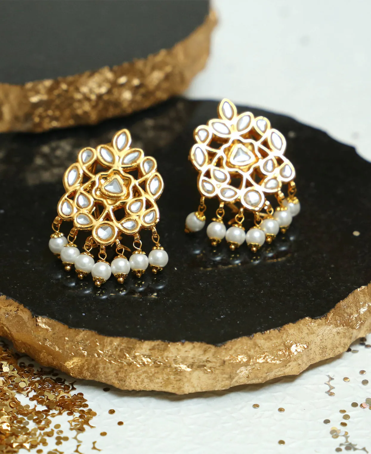 Kundan Broch Tops
