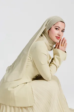 Melon Green Shimmering Scarf