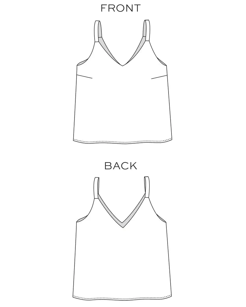 Ogden Cami - Sizes 14-30 - True Bias
