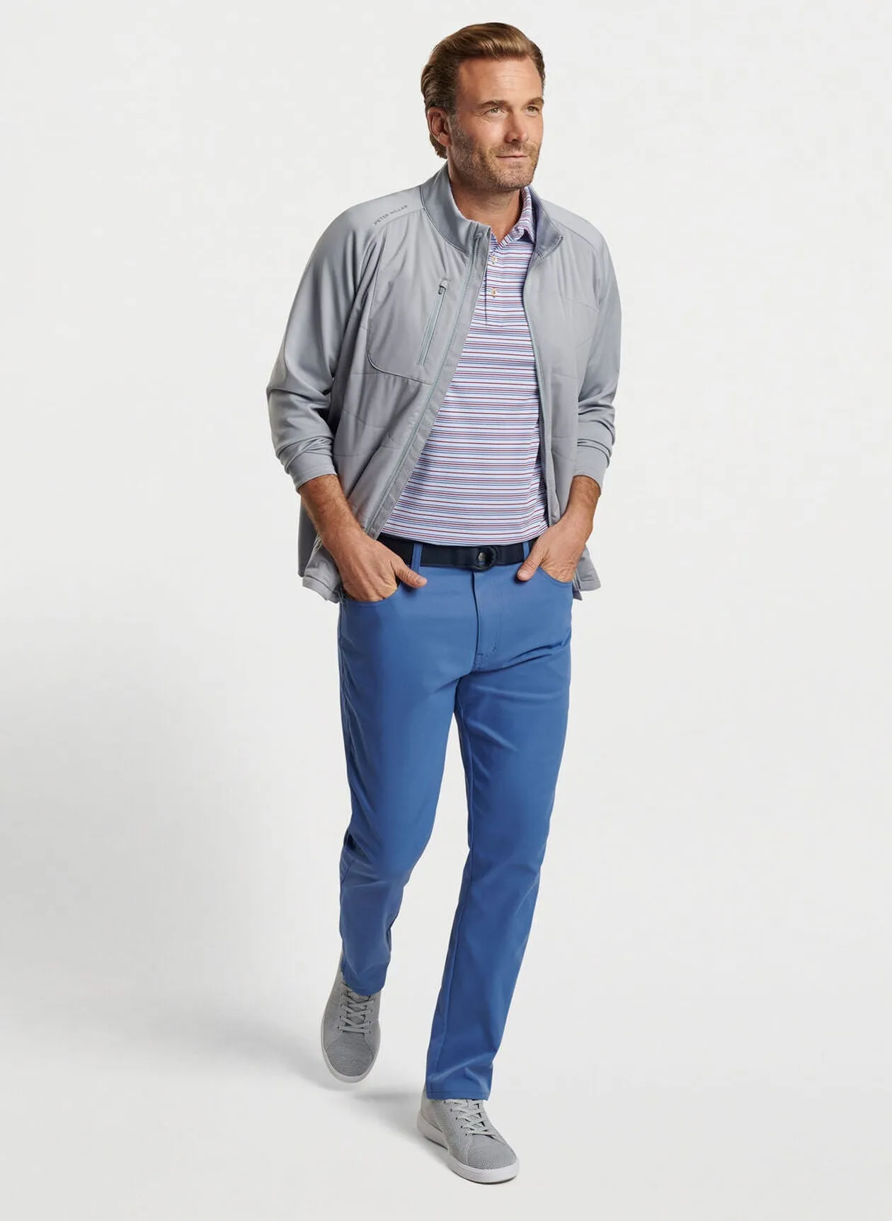 Peter Millar Merge Hybrid Custom Jackets, Gale Grey
