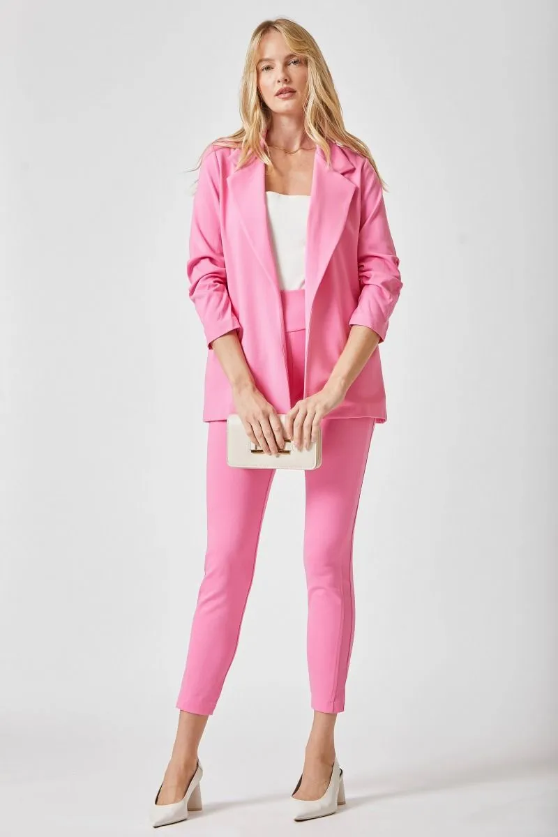 "Ready For Anything" Blazer- Light Pink