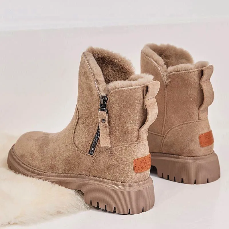 WOMEN'S SUEDE WINTER BOOTS