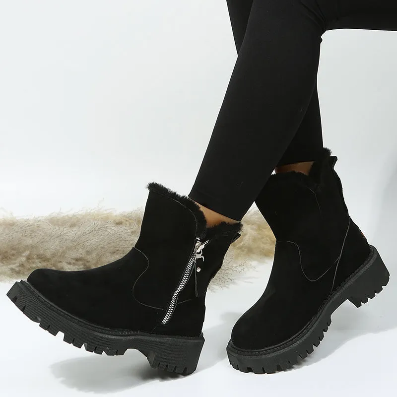 WOMEN'S SUEDE WINTER BOOTS