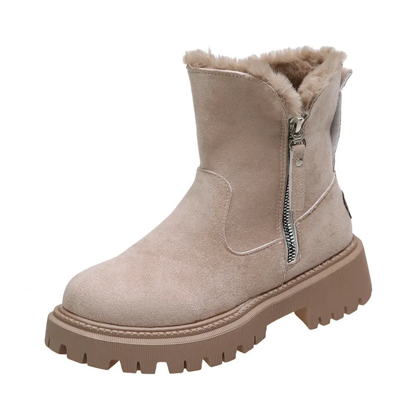 WOMEN'S SUEDE WINTER BOOTS