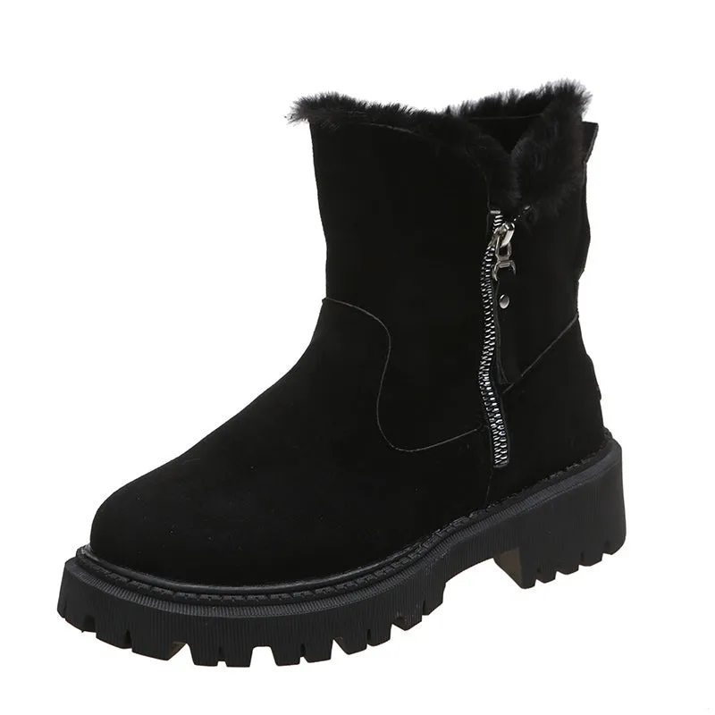 WOMEN'S SUEDE WINTER BOOTS