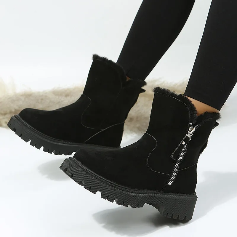 WOMEN'S SUEDE WINTER BOOTS