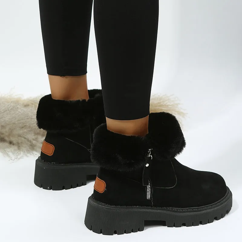 WOMEN'S SUEDE WINTER BOOTS